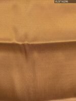 Golden Coloured Fancy Silk Saree with Floral Motifs and Elegant Border - Image 4