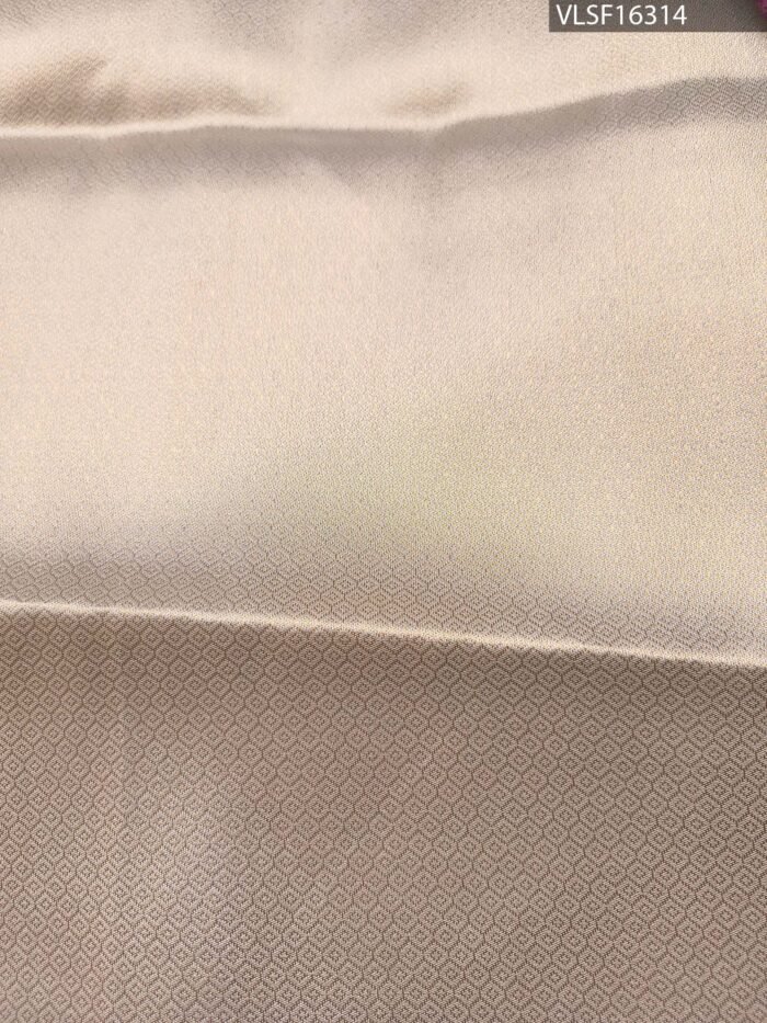 Beige and Pink Fancy Silk Saree with Geometric Patterns and Rich Pallu - Image 4