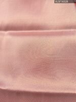 Grey and Orange Fancy Silk Saree with Floral Motifs and Elegant Border - Image 4