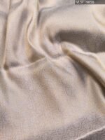 Pastel Coloured Fancy Silk Saree with Artistic Motifs and Elegant Zari Border - Image 4