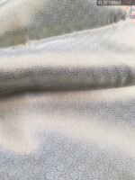 Aqua and Peach Coloured Fancy Silk Saree with Ikat Motifs and Intricate Border - Image 4