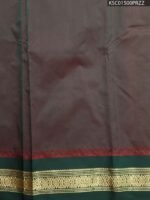 Red Blended Soft Silk Saree with Gold Butti and Rich Zari Border - Image 3