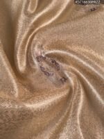 Beige and Purple Tissue Saree with Rich Pallu and Zari Border - Image 2