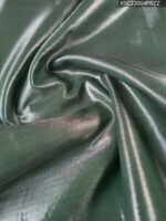 Lavender and Green Tissue Saree with Rich Zari Pallu and Floral Border - Image 4