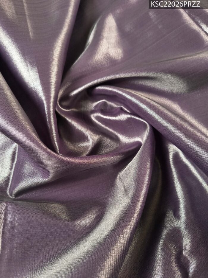 Teal Coloured Tissue Silk Saree with Floral Brocade and Rich Zari Border - Image 4