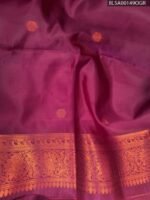 Elegant Pink and Purple Semi Soft Silk Saree with Rich Border and Beautiful Motifs - Image 2