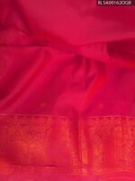 Bright Red Semi Soft Silk Saree with Royal Pallu and Intricate Border Designs - Image 2